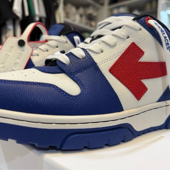 Off-White - Out of office sneakers with Basketball Leather - exclusive - Picture 5 of 12